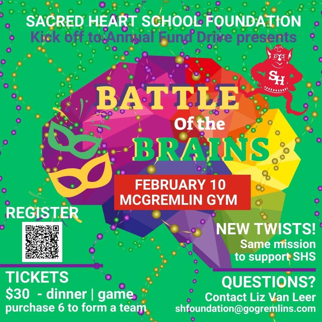 Battle of the Brains – Feb 10 | Saint Vincent de Paul Catholic Church
