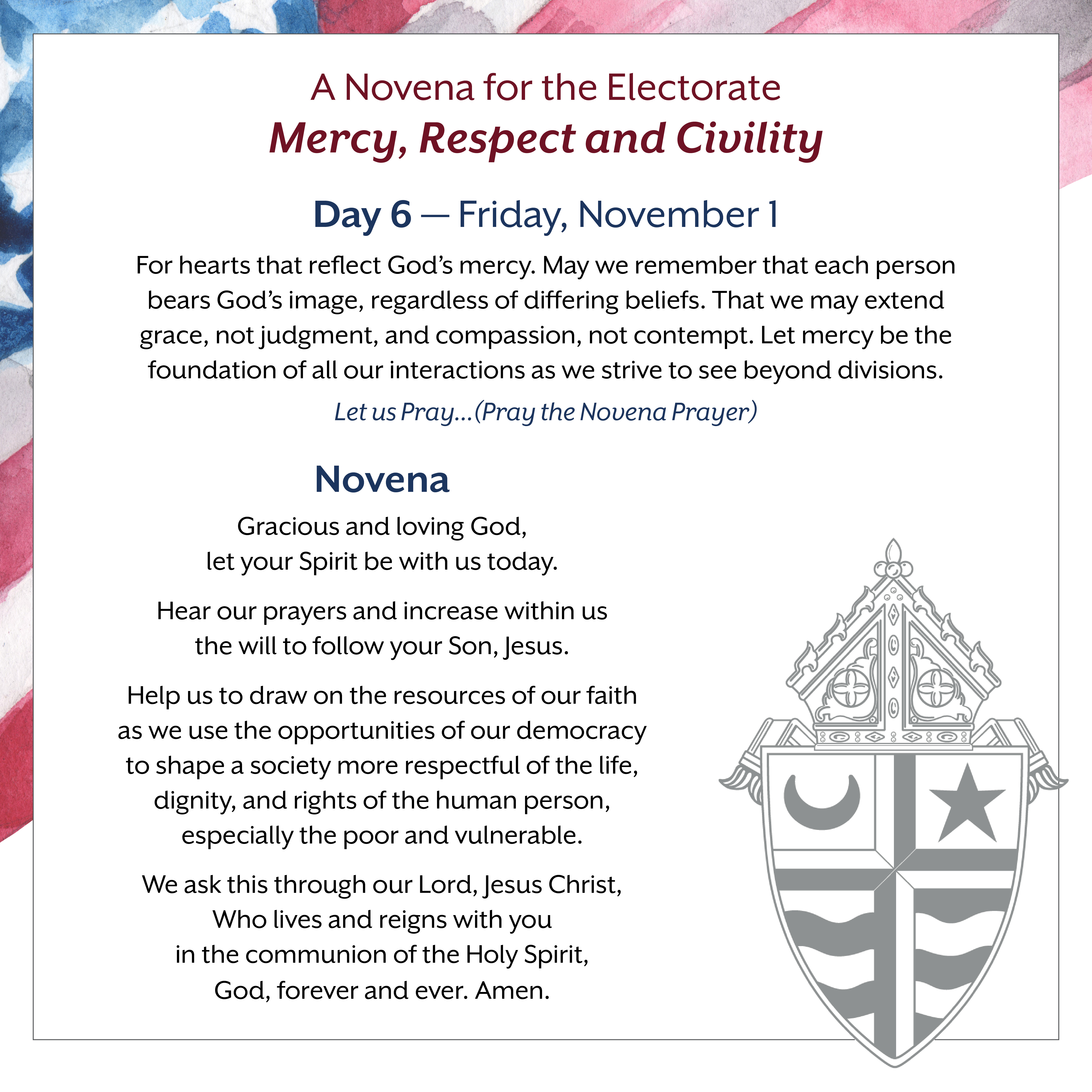 Novena Social Media Graphics (Day 6) Saint Vincent de Paul Catholic